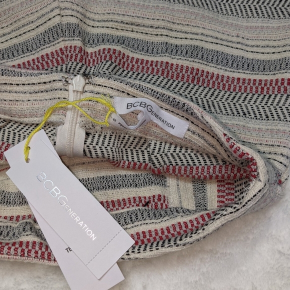 NWT REVOLVE BCBGeneration Stripe Crochet Shorts - Picture 10 of 10